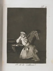 Plate from Los Caprichos, 1797-1798